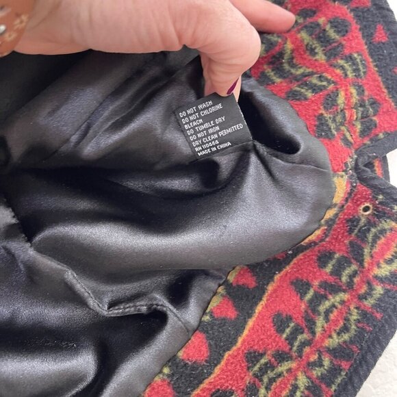 Montanaco Fleece Full Zip Lodge Cabin Ski Winter Vest w Pockets Women size Large - Picture 5 of 7